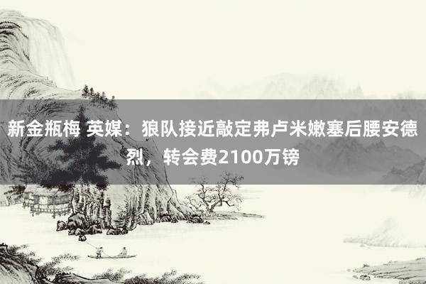 新金瓶梅 英媒：狼队接近敲定弗卢米嫩塞后腰安德烈，转会费2100万镑