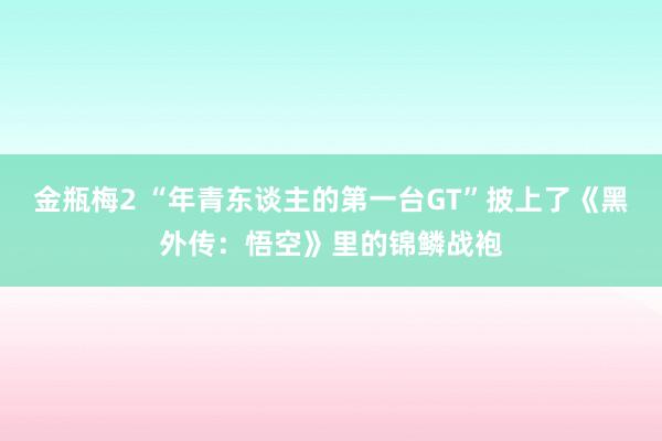 金瓶梅2 “年青东谈主的第一台GT”披上了《黑外传：悟空》里的锦鳞战袍